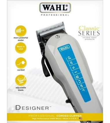 Maquina Peluquera De Cabello Cortapelo Profesional Wahl Designer + Peines