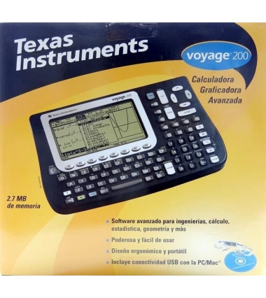 Calculadora Graficadora Texas Instruments Ti - Voyage 200 En Caja Selladas