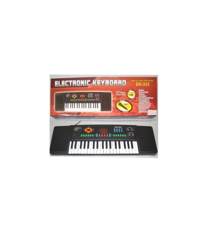Organeta Teclado Instrumento Musical Para Niños 37 Teclas + Microfono - VALMARA