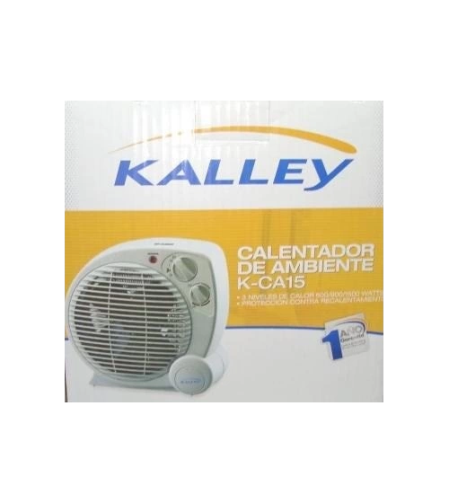 Calefactor Calentador De Ambiente Calefaccion Hogar Kalley K-Ca15