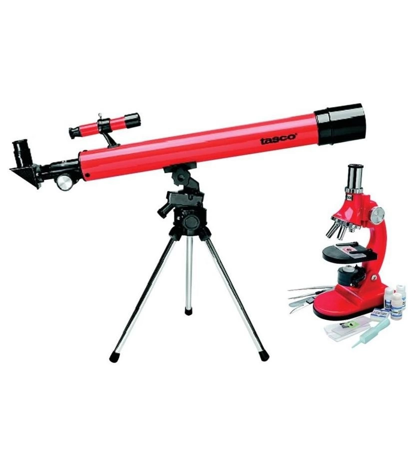 Kit Telescopio 50X50 Con Tripode Y Microscopio 900X Tasco - VALMARA