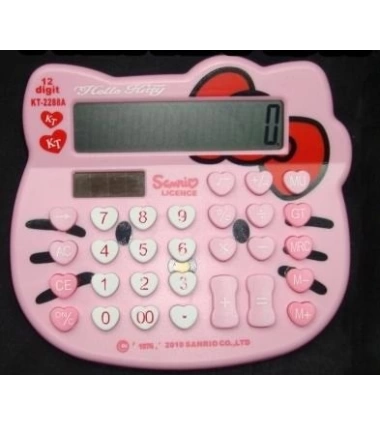 Hermosas Calculadoras Accesorios De Hello Kitty