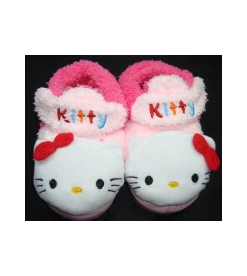 Babuchas Sandalias Pantuflas De Hello Kitty Niñas Pequeñas Tipo Bota 1