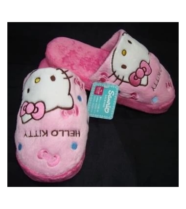 Babuchas Sandalias Pantuflas De Hello Kitty Sanrio4