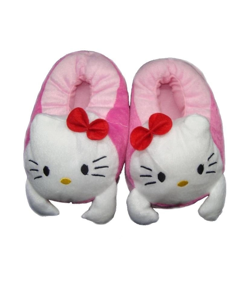 Babuchas Sandalias Pantuflas De Hello Kitty Niñas Pequeñas - VALMARA