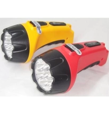 Linterna Recargable 7 Leds 2 Niveles Tomacorriente Camping