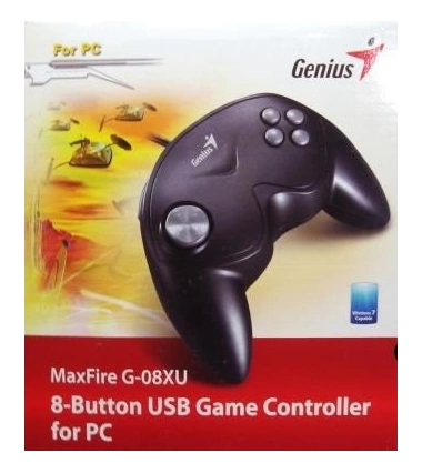 Control Usb Gamepad Genius Maxfire G-08Xu Computadores