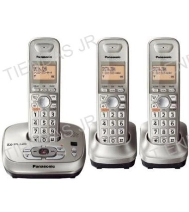 Telefonos Inalambricos Panasonic 3 Auriculares Tg4023 6.0