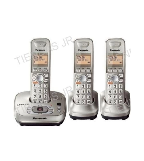 Telefonos Inalambricos Panasonic 3 Auriculares Tg4023 6.0