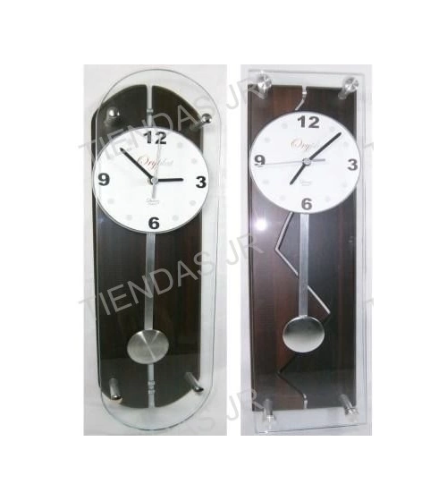 Reloj De Pared Y Pendulo Moderno Y Elegante Varios Diseños