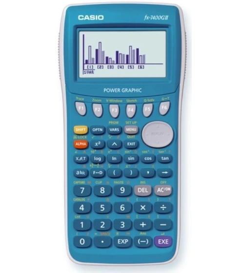 Calculadora Graficadora Cientifica Casio Fx-7400 G2 Gii 2100 Funciones