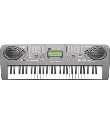 Organeta Mq-808 Teclado Para Niños Juguete Piano Pantalla Lcd Usb Mp3 54 Teclas