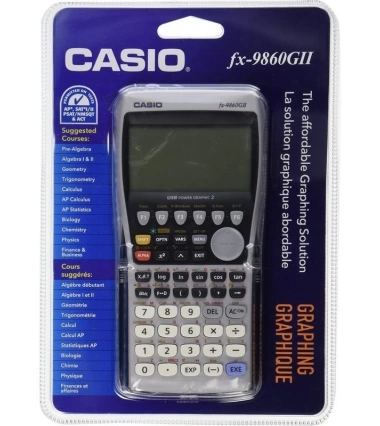 Calculadora Graficadora Cientifica Casio Fx-9860 G2 Gii Usb