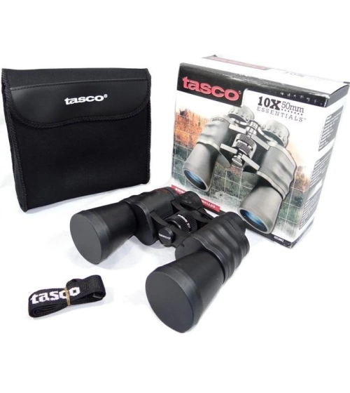 Binoculares Tasco 10X50 Essentials + Estuche +Correa 2023Brz