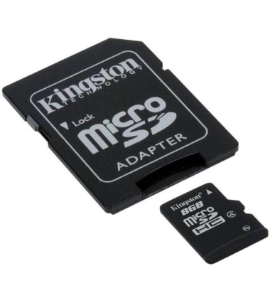 Memoria Micro Sd Hc Kingston Transflash 8Gb Adaptador Origin