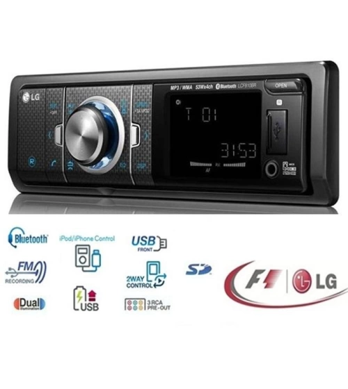 Radio Para Carro Lg Lcf-810Br Lcf810 Bluetooth Usb 53Wx4 Mp3