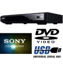 Reproductor Dvd Sony Dvp-Sr320 Usb Delgado Control Remoto - VALMARA