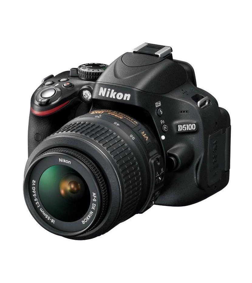 Camara Digital Profesional Reflex Nikon D5100 + Lente 18-55M - VALMARA