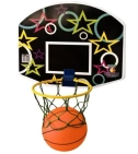 Cancha Juguete Basketball Baloncesto De Pared + Balon - VALMARA