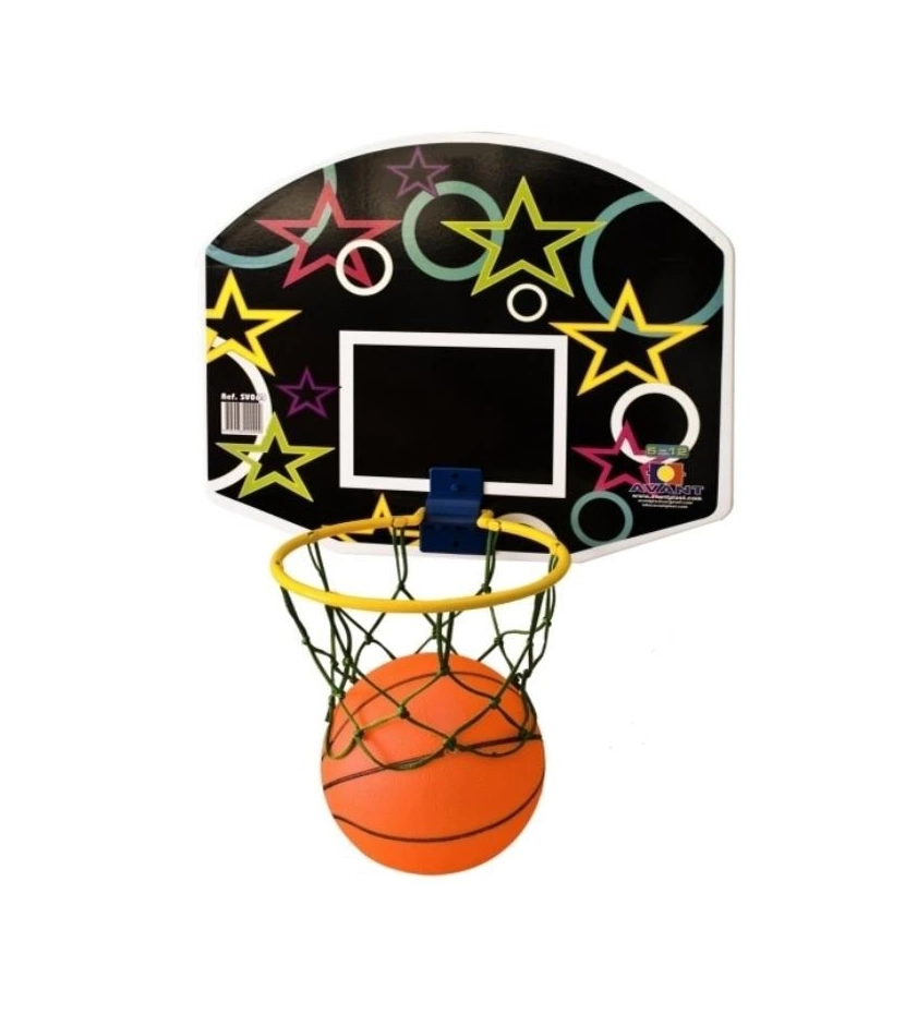 Cancha Juguete Basketball Baloncesto De Pared + Balon - VALMARA