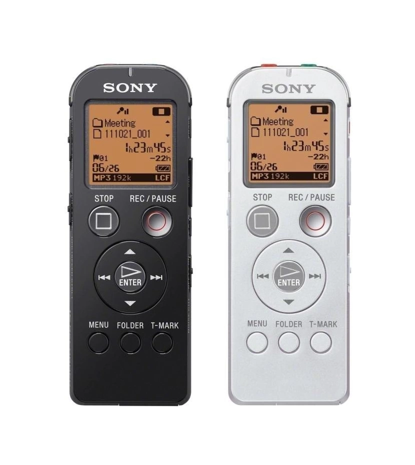 Grabadoras De Voz Periodista Sony Icd-Ux523 1000H 4Gb Fm Recargable - VALMARA