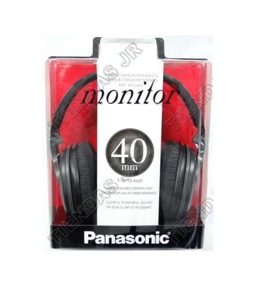 Audifonos Estereo Panasonic Rp-Ht260 Monitor 40Mm Grandes