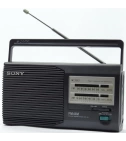 Radio Am Fm Portatil Sony Icf-24 Pilas/110V Portatil Manija - VALMARA