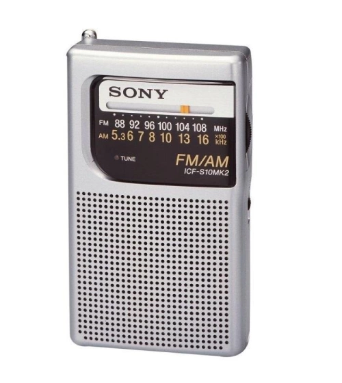 Radio Receptor Am Fm Portatil Sony Icf-S10Mk2 De Bolsillo