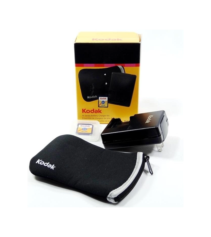 Kit Cargador Camaras Kodak Klic-7006 + Estuche + Memoria 2Gb - VALMARA