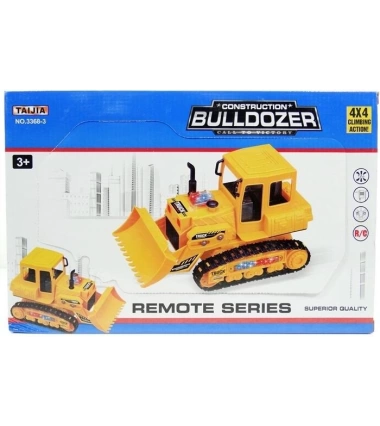 Bulldozer Buldozer Niveladora Control Remoto Recargable