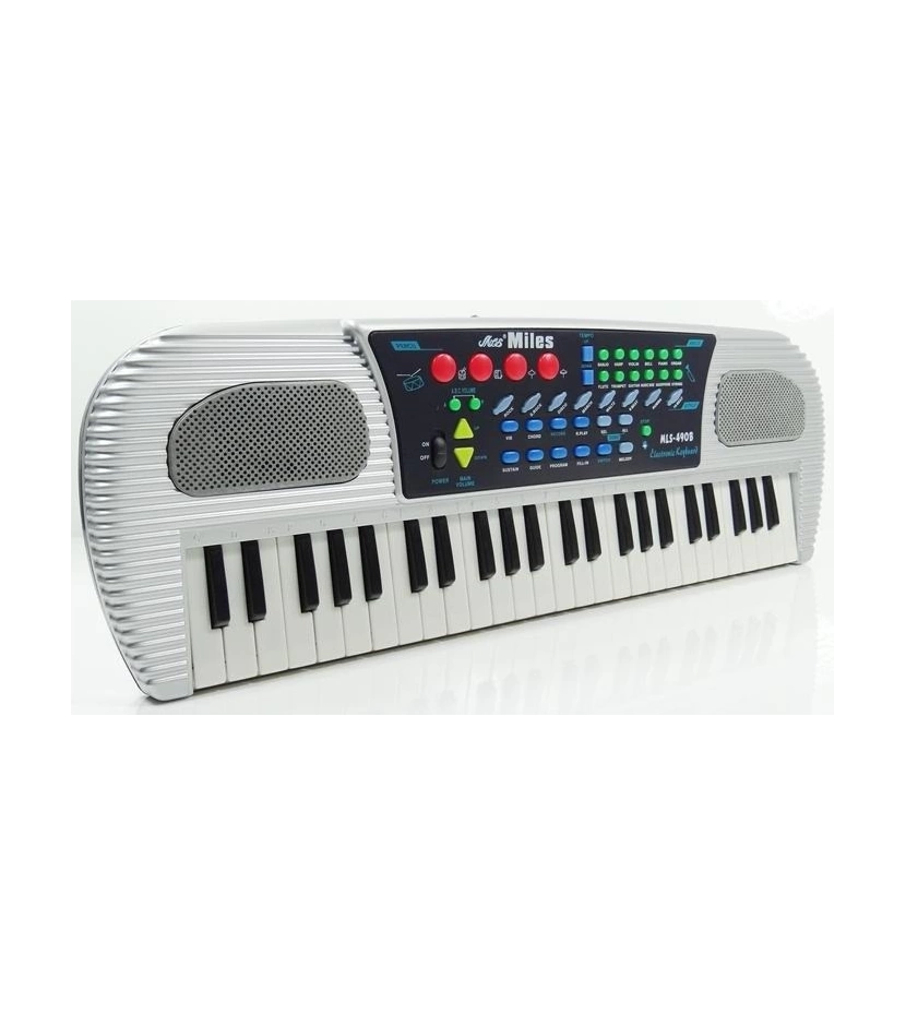 Organeta Teclado Juguete Piano 49 Teclas Canciones Tonos Microfono 490B - VALMARA