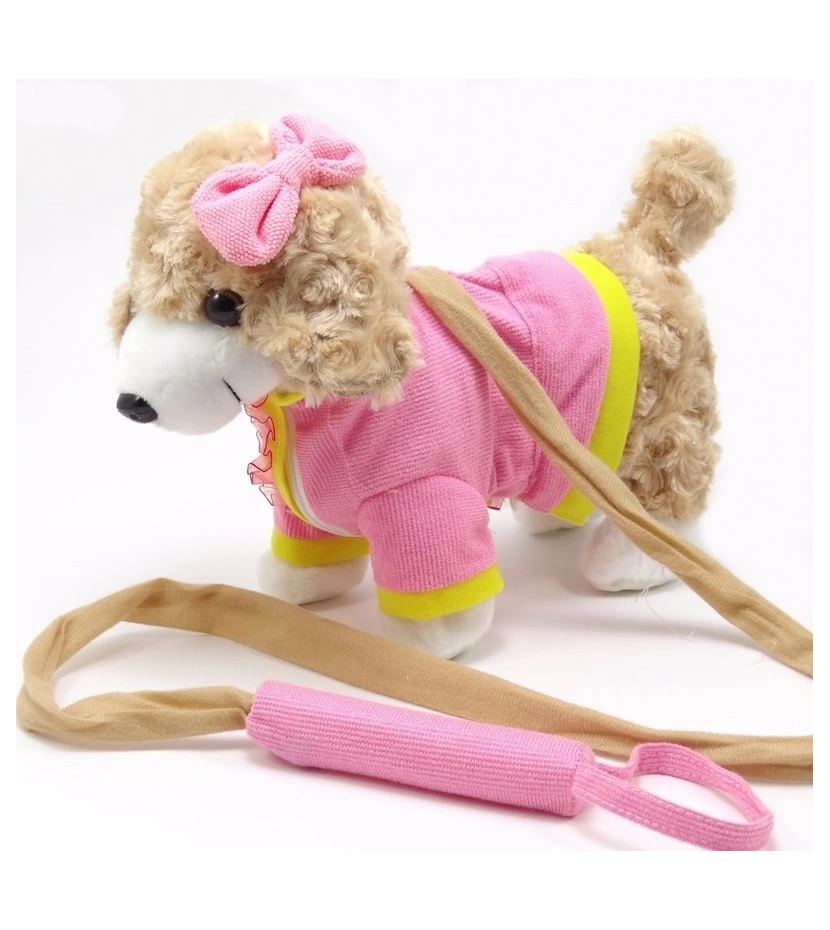 Perrita Perro Mascota De Peluche Camina Y Canta Juguete - VALMARA