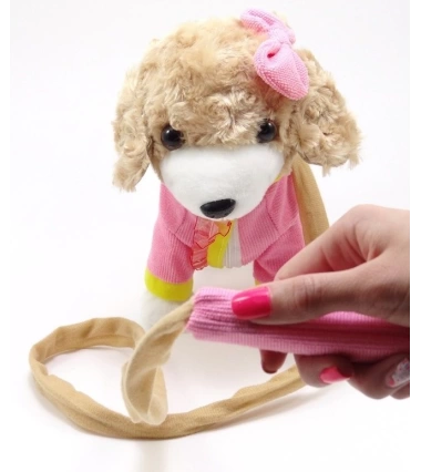 Perrita Perro Mascota De Peluche Camina Y Canta Juguete