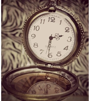 Collar Colgante Accesorio Cadena Reloj Vintage