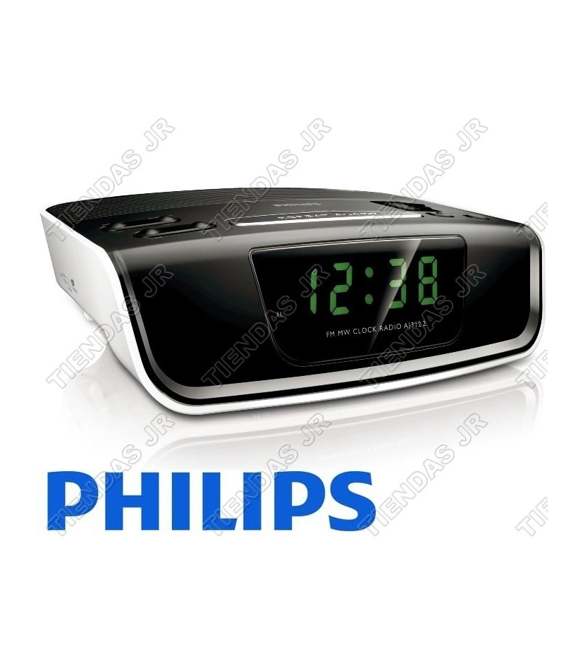 Radio Reloj Despertador Alarma Philips Aj3122 Fm / Am - VALMARA
