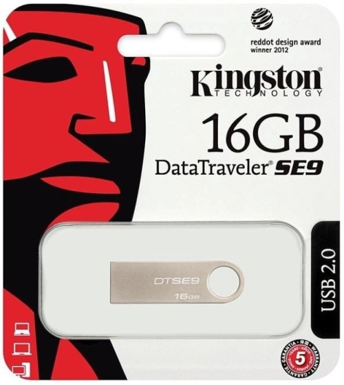 Memoria Usb Kingston Data Traveler Se9 16Gb Metalica