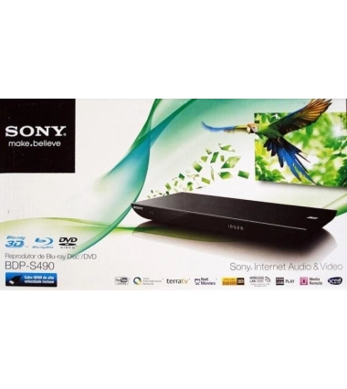 Reproductor Blu-Ray Bluray Sony Bdp-S490 Hdmi Full Hd 3D