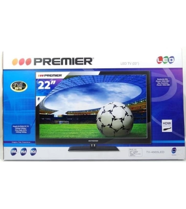 Televisor Monitor Led 22'' 56Cm Premier Hdmi Usb Full Hd