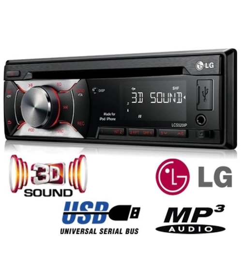 Radio Para Carro Lg Smart Car Audio Lcs321Ub 3D Sound 53Wx4