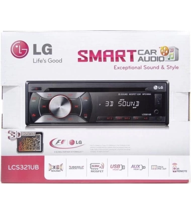 Radio Para Carro Lg Smart Car Audio Lcs321Ub 3D Sound 53Wx4