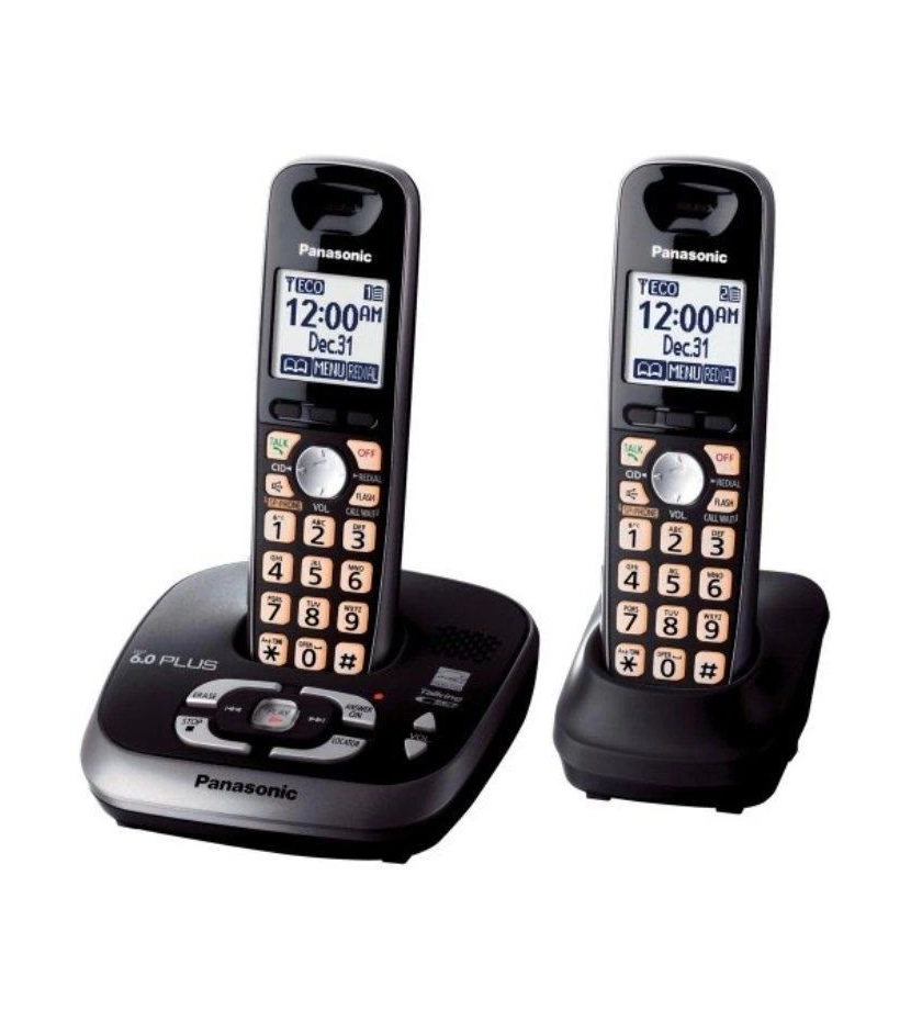 Telefonos Inalambricos Panasonic Dect 6.0 Kx-Tg4032 Contestador - VALMARA