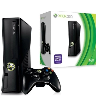 Consola De Videojuegos Xbox 360 Slim Wifi 4Gb + 1 Control Inalambrico