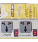 Multitoma Regleta Electrica 4 Enchufes 1250W Plugs Universales - VALMARA