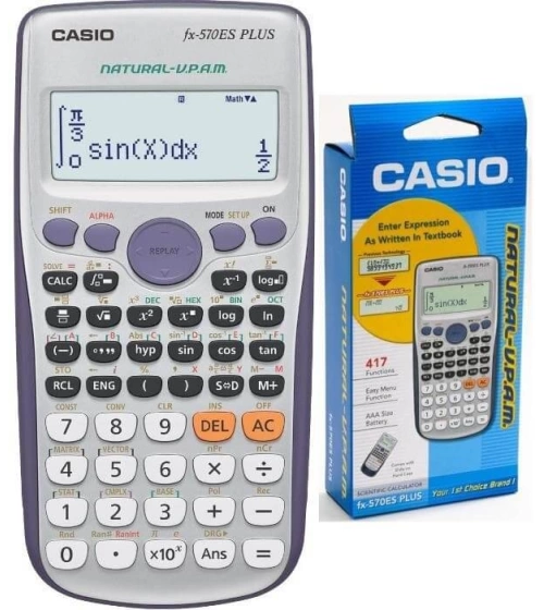 Calculadora Cientifica Casio Fx-570Es Plus 417 Func. Integra