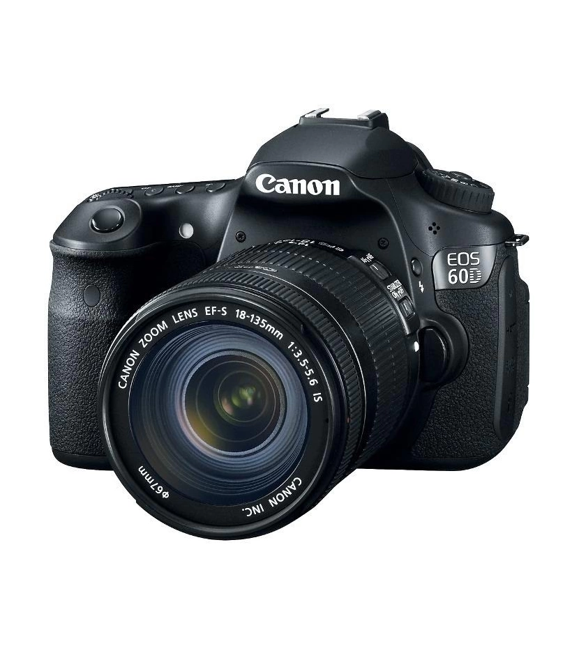 Camara Profesional Reflex Canon 60D + Lente 18-135Mm Full Hd 18 Mp - VALMARA