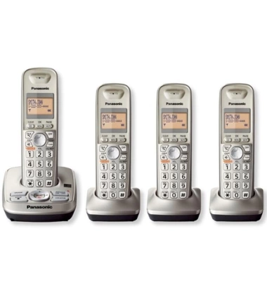 Telefono Inalambrico Panasonic Dect 6.0 Kx-Tg4224 4 Auriculares