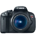 Camara Profesional Reflex Canon Eos Rebel T4I Lente 18-55Mm Is Ii Full Hd 18Mp - VALMARA