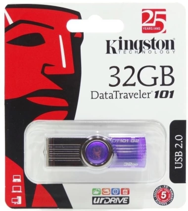 Memoria Usb Flash Kingston Data Traveler Dt101 32Gb