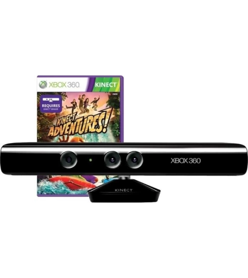 Sensor De Movimiento Kinect Para Xbox 360 + Juego Kinect Adventures
