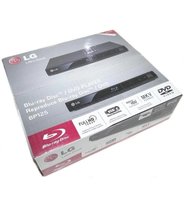 Reproductor Blu-Ray Lg Bp125 Usb Plus Mkv Divx Incluye Cable Hdmi